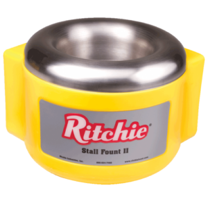 ba DELUXE STALL FOUNT II - Yellow - no heat - corner mount